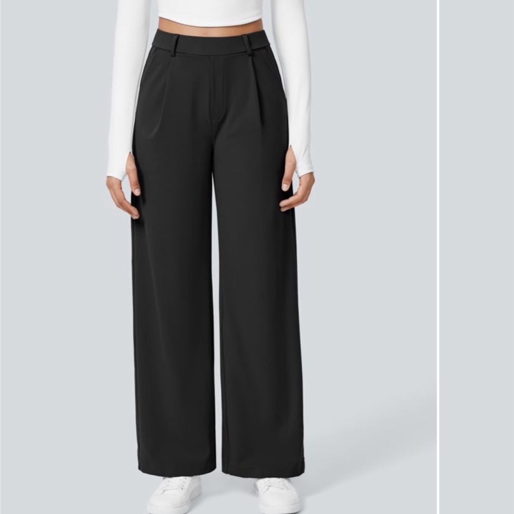 Halara Flex High waisted Pocket Straight leg pants
